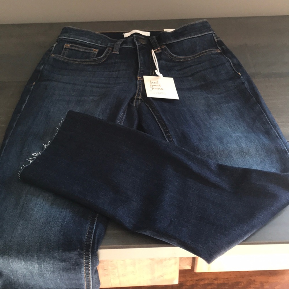 LC Lauren Conrad feel good The skinny crop jeans